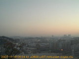 展望カメラtotsucam映像: 戸塚駅周辺から東戸塚方面を望む 2007-11-18(日) dawn