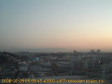 展望カメラtotsucam映像: 戸塚駅周辺から東戸塚方面を望む 2008-02-29(金) dawn