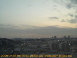 展望カメラtotsucam映像: 戸塚駅周辺から東戸塚方面を望む 2009-01-08(木) dawn