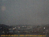 展望カメラtotsucam映像: 戸塚駅周辺から東戸塚方面を望む 2009-02-20(金) dawn