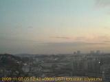 展望カメラtotsucam映像: 戸塚駅周辺から東戸塚方面を望む 2009-11-05(木) dawn
