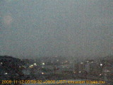 展望カメラtotsucam映像: 戸塚駅周辺から東戸塚方面を望む 2009-11-12(木) dawn