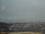 展望カメラtotsucam映像: 戸塚駅周辺から東戸塚方面を望む 2009-11-14(土) dawn