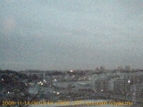 展望カメラtotsucam映像: 戸塚駅周辺から東戸塚方面を望む 2009-11-16(月) dawn