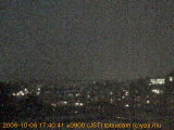 展望カメラtotsucam映像: 戸塚駅周辺から東戸塚方面を望む 2006-10-06(金) dusk