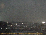 展望カメラtotsucam映像: 戸塚駅周辺から東戸塚方面を望む 2007-04-09(月) dusk