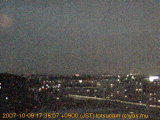 展望カメラtotsucam映像: 戸塚駅周辺から東戸塚方面を望む 2007-10-09(火) dusk