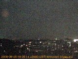展望カメラtotsucam映像: 戸塚駅周辺から東戸塚方面を望む 2008-08-25(月) dusk