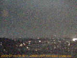 展望カメラtotsucam映像: 戸塚駅周辺から東戸塚方面を望む 2009-07-14(火) dusk