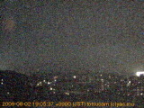 展望カメラtotsucam映像: 戸塚駅周辺から東戸塚方面を望む 2009-08-02(日) dusk