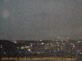 展望カメラtotsucam映像: 戸塚駅周辺から東戸塚方面を望む 2009-09-02(水) dusk