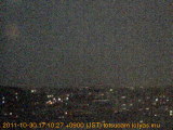 展望カメラtotsucam映像: 戸塚駅周辺から東戸塚方面を望む 2011-10-30(日) dusk