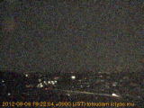 展望カメラtotsucam映像: 戸塚駅周辺から東戸塚方面を望む 2012-09-06(木) dusk
