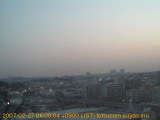 展望カメラtotsucam映像: 戸塚駅周辺から東戸塚方面を望む 2007-02-27(火) dawn