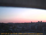 展望カメラtotsucam映像: 戸塚駅周辺から東戸塚方面を望む 2007-05-21(月) dawn