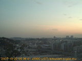 展望カメラtotsucam映像: 戸塚駅周辺から東戸塚方面を望む 2007-10-22(月) dawn