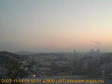展望カメラtotsucam映像: 戸塚駅周辺から東戸塚方面を望む 2007-11-04(日) dawn