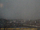 展望カメラtotsucam映像: 戸塚駅周辺から東戸塚方面を望む 2007-12-13(木) dawn