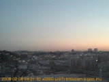 展望カメラtotsucam映像: 戸塚駅周辺から東戸塚方面を望む 2008-02-08(金) dawn