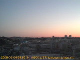 展望カメラtotsucam映像: 戸塚駅周辺から東戸塚方面を望む 2008-03-06(木) dawn