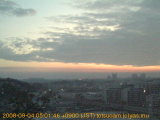 展望カメラtotsucam映像: 戸塚駅周辺から東戸塚方面を望む 2008-09-04(木) dawn