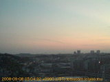 展望カメラtotsucam映像: 戸塚駅周辺から東戸塚方面を望む 2008-09-08(月) dawn