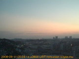 展望カメラtotsucam映像: 戸塚駅周辺から東戸塚方面を望む 2008-09-11(木) dawn