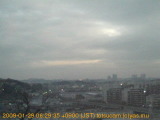 展望カメラtotsucam映像: 戸塚駅周辺から東戸塚方面を望む 2009-01-29(木) dawn
