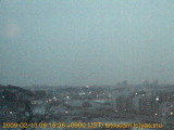 展望カメラtotsucam映像: 戸塚駅周辺から東戸塚方面を望む 2009-02-13(金) dawn