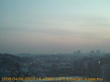 展望カメラtotsucam映像: 戸塚駅周辺から東戸塚方面を望む 2009-04-06(月) dawn