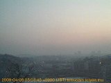 展望カメラtotsucam映像: 戸塚駅周辺から東戸塚方面を望む 2009-04-09(木) dawn