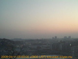 展望カメラtotsucam映像: 戸塚駅周辺から東戸塚方面を望む 2009-04-11(土) dawn