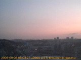 展望カメラtotsucam映像: 戸塚駅周辺から東戸塚方面を望む 2009-09-06(日) dawn