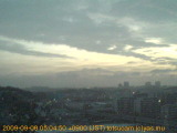 展望カメラtotsucam映像: 戸塚駅周辺から東戸塚方面を望む 2009-09-08(火) dawn