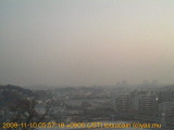 展望カメラtotsucam映像: 戸塚駅周辺から東戸塚方面を望む 2009-11-10(火) dawn