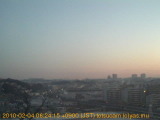 展望カメラtotsucam映像: 戸塚駅周辺から東戸塚方面を望む 2010-02-04(木) dawn