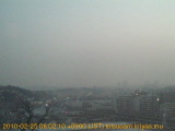 展望カメラtotsucam映像: 戸塚駅周辺から東戸塚方面を望む 2010-02-25(木) dawn