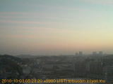 展望カメラtotsucam映像: 戸塚駅周辺から東戸塚方面を望む 2010-10-03(日) dawn