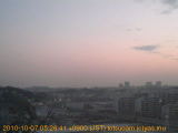 展望カメラtotsucam映像: 戸塚駅周辺から東戸塚方面を望む 2010-10-07(木) dawn