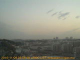 展望カメラtotsucam映像: 戸塚駅周辺から東戸塚方面を望む 2010-11-09(火) dawn