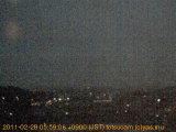 展望カメラtotsucam映像: 戸塚駅周辺から東戸塚方面を望む 2011-02-28(月) dawn