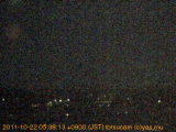展望カメラtotsucam映像: 戸塚駅周辺から東戸塚方面を望む 2011-10-22(土) dawn