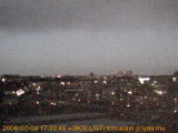展望カメラtotsucam映像: 戸塚駅周辺から東戸塚方面を望む 2006-02-04(土) dusk