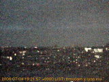 展望カメラtotsucam映像: 戸塚駅周辺から東戸塚方面を望む 2006-07-04(火) dusk