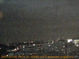 展望カメラtotsucam映像: 戸塚駅周辺から東戸塚方面を望む 2007-03-06(火) dusk