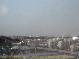 展望カメラtotsucam映像: 戸塚駅周辺から東戸塚方面を望む 2007-03-13(火) dusk