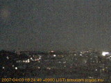 展望カメラtotsucam映像: 戸塚駅周辺から東戸塚方面を望む 2007-04-03(火) dusk