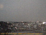 展望カメラtotsucam映像: 戸塚駅周辺から東戸塚方面を望む 2007-10-17(水) dusk