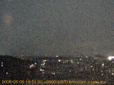 展望カメラtotsucam映像: 戸塚駅周辺から東戸塚方面を望む 2008-05-05(月) dusk