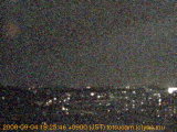 展望カメラtotsucam映像: 戸塚駅周辺から東戸塚方面を望む 2008-09-04(木) dusk